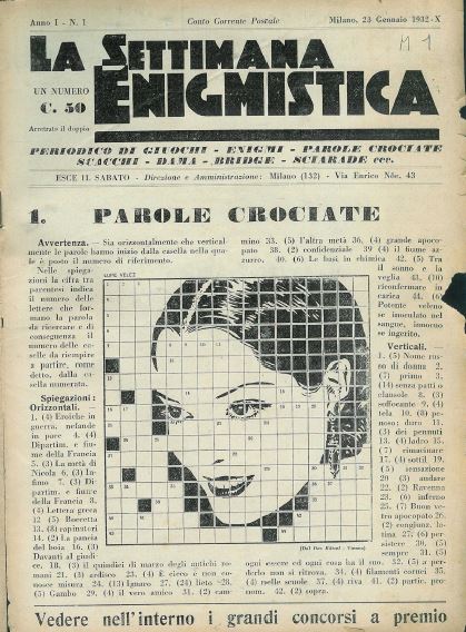 Il numero uno della Settimana Enigmistica
